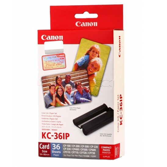 Canon KC-36IP papier termosublimacyjny 54x86 mm - uszkodzone opakowanie (w magazynie!)