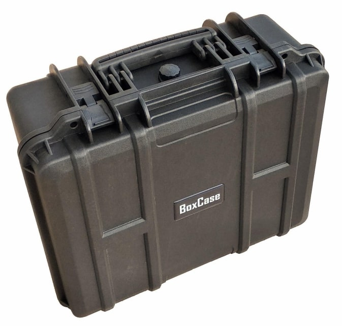 BoxCase Twarda walizka BC-453 z gąbką czarna (443619)