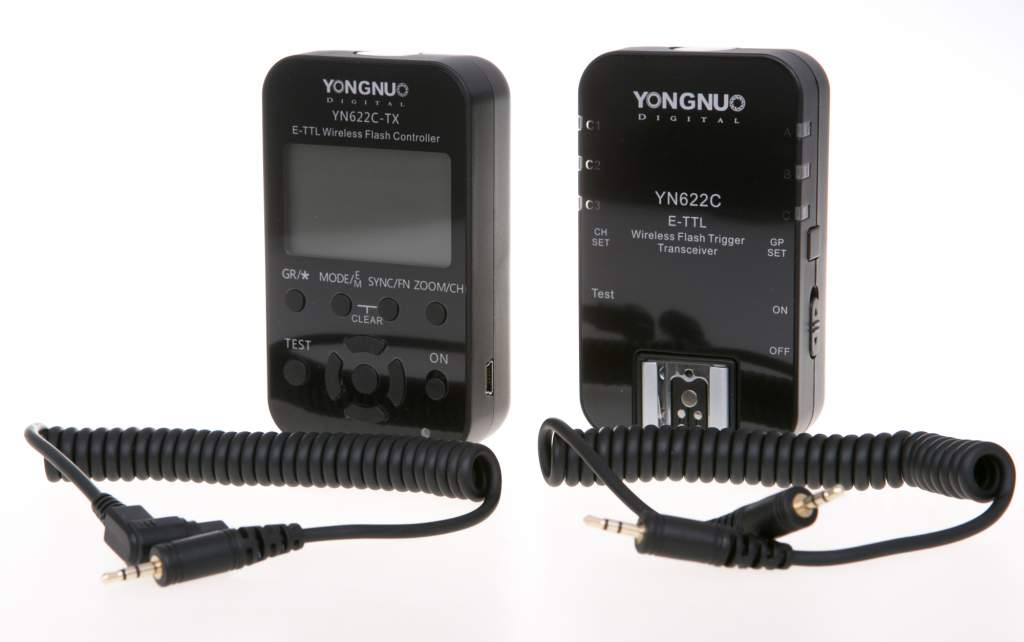 Yongnuo YN-622C KIT LCD zestaw transmiter + nadajnik / odbiornik (stopka Canon) (w magazynie!)