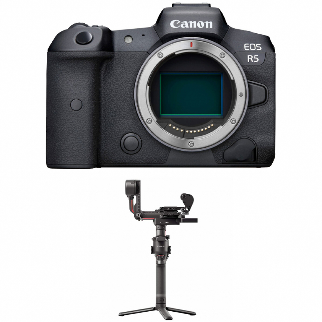 Canon Zestaw EOS R5 body + RS 2 Pro Combo (Ronin-S2 Pro Combo) (w magazynie!) - Dostawa GRATIS!