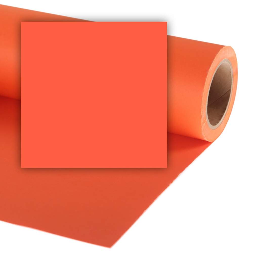 Colorama kartonowe 1,35x11m - Mandarin