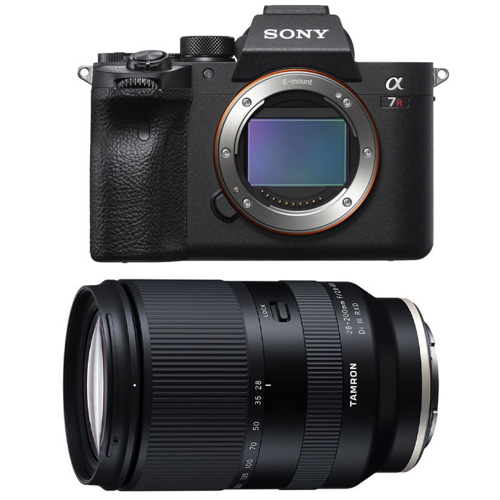 Sony ILCE A7R IV body + OB. Tamron 28-200 F2.8 - 5.6 Di III RXD (w magazynie!) - Dostawa GRATIS!