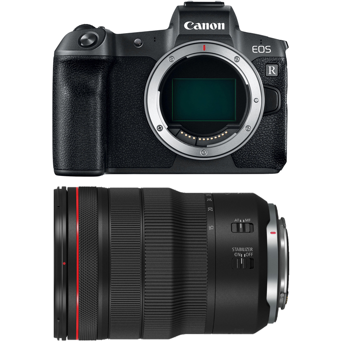 Canon Zestaw EOS R body bez adaptera + RF 15-35mm F2.8 L IS USM (w magazynie!) - Dostawa GRATIS!