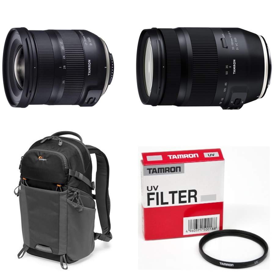 Tamron Zestaw KIT 17-150mm Nikon - Dostawa GRATIS!