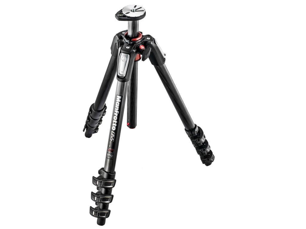 Manfrotto MT055CXPRO4, 4 sekcje, węglowy, kolumna 90 st. bez głowicy (w magazynie!) - Dostawa GRATIS!