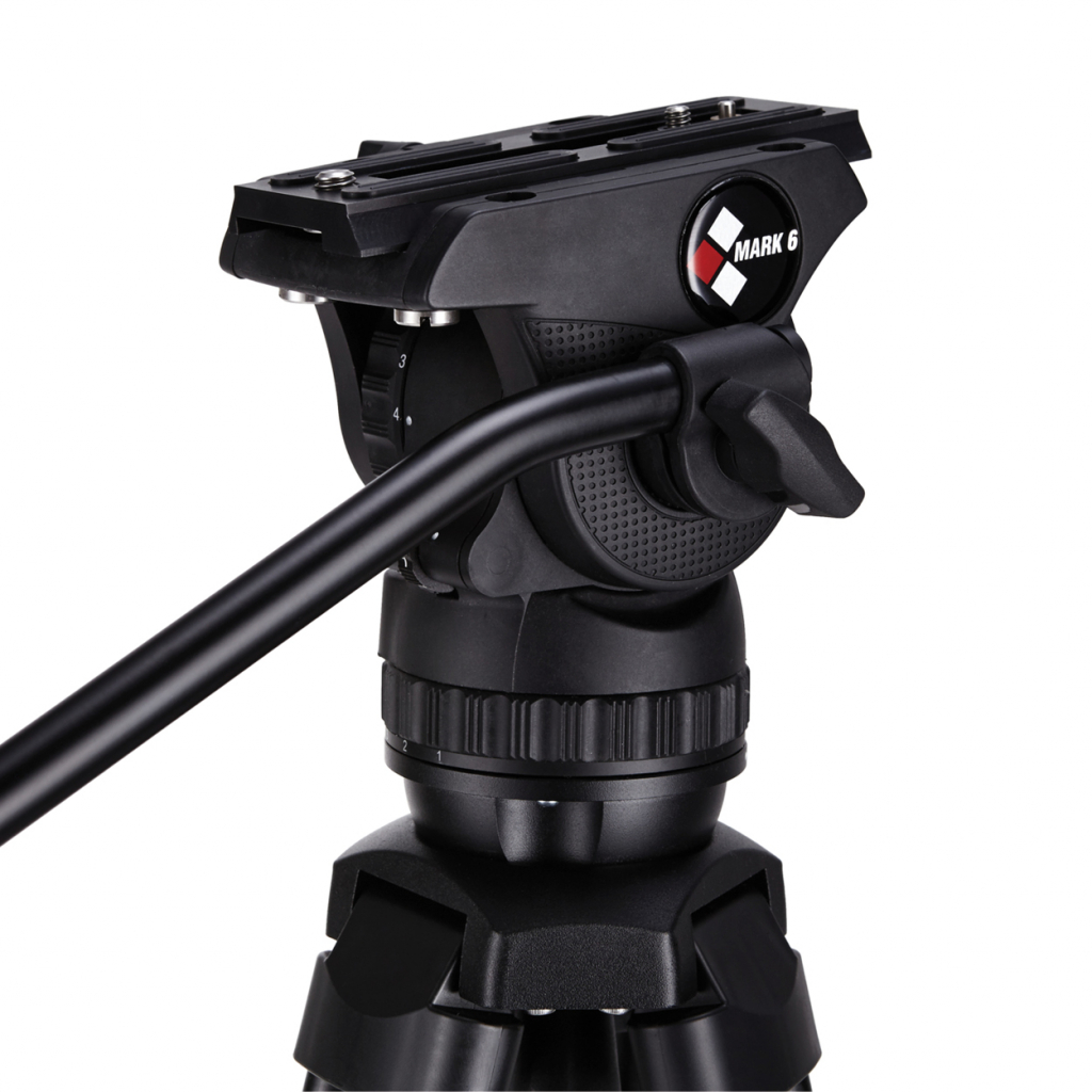 Camgear MARK 6 Fluid Head, system 75 mm, udźwig do 10 kg - Dostawa GRATIS!