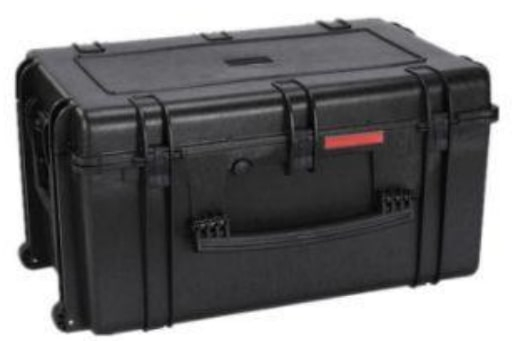 BoxCase Twarda walizka BC-764 z gąbką czarna (764840) - Dostawa GRATIS!