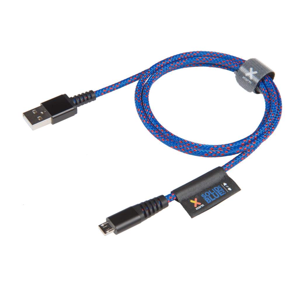 Xtorm Kabel Solid Blue USB - Micro USB (1m) (wysyłamy 1-2 dni)