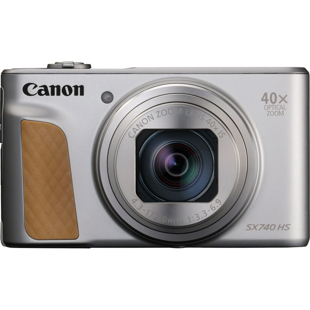 Canon PowerShot SX740 HS srebrny - Dostawa GRATIS!