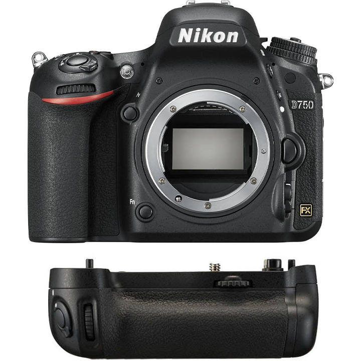 Nikon NIKON D750 body + grip MB-D16 - Dostawa GRATIS!