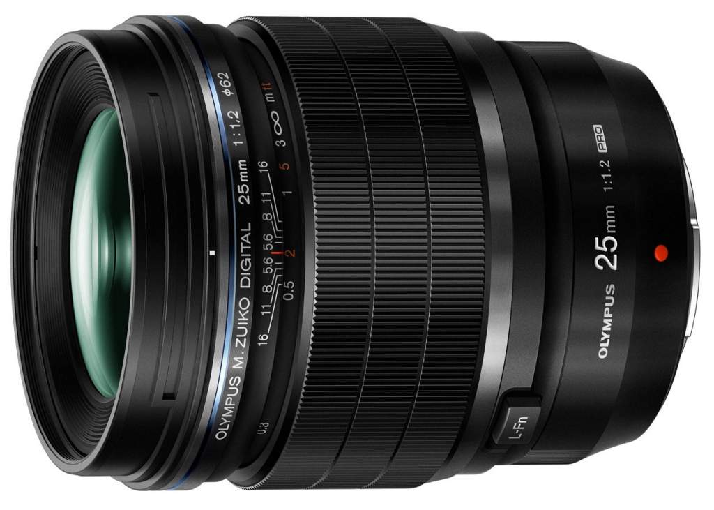 Olympus M.ZUIKO DIGITAL ED 25 mm f/1.2 PRO czarny - Dostawa GRATIS!