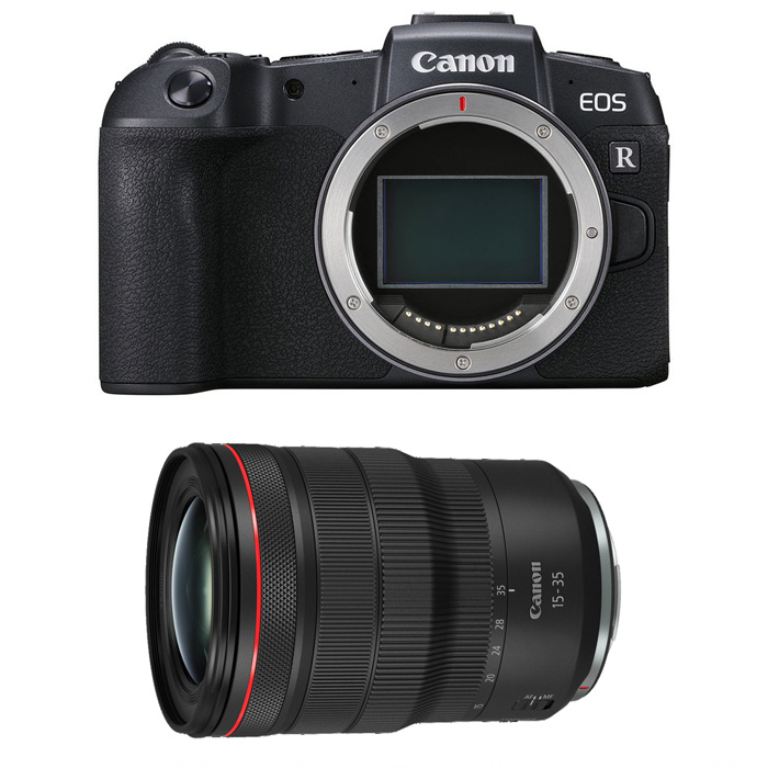 Canon Zestaw EOS RP body bez adaptera + RF 15-35mm F2.8 L IS USM (w magazynie!) - Dostawa GRATIS!