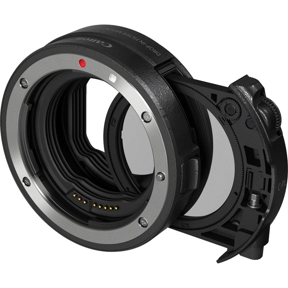 Canon Adapter mocowania EF-EOS R z uchwytem filtra wsuwanego i wsuwanym kołowym filtrem polaryzacyjnym A (w magazynie!)