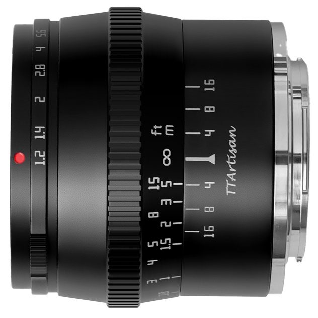 TTartisan 50mm F1.2 APS-C Canon M Mount