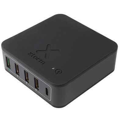 Xtorm Stacja ładująca Cube Pro 4xUSB 1xUSB-C czarna (w magazynie!)