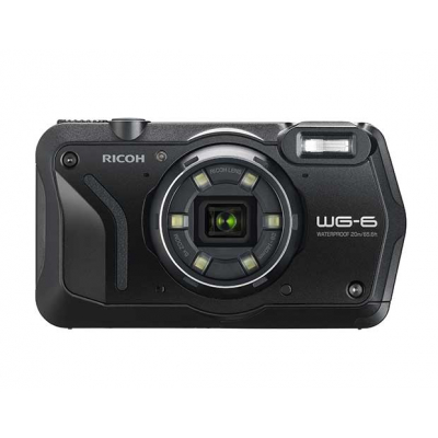 Ricoh WG-6 czarny - Dostawa GRATIS!