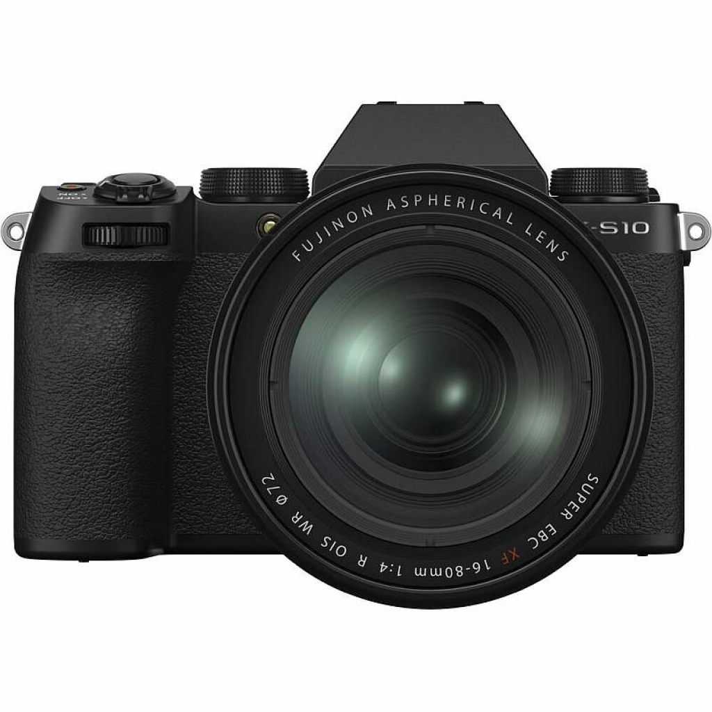 FujiFilm X-S10 + ob. XF 16-80 mm f/4 OIS WR czarny (w magazynie!) - Dostawa GRATIS! Torba Hama Terra 135 za 1 zł