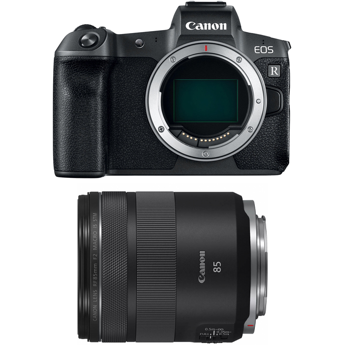 Canon Zestaw EOS R body bez adaptera + RF 85 f 2 macro IS STM (w magazynie!) - Dostawa GRATIS!