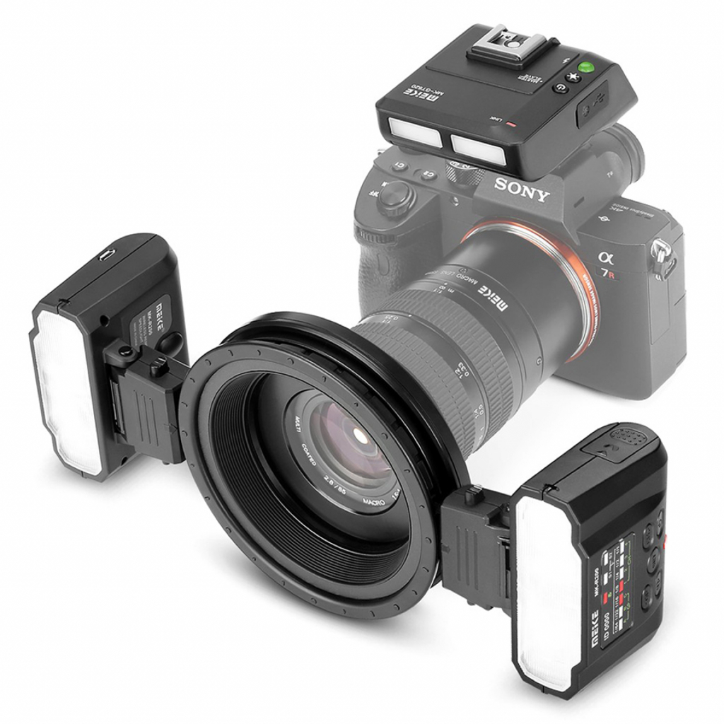 MeiKe Macro Twin Lite Flash MT24 Sony MIS TTL