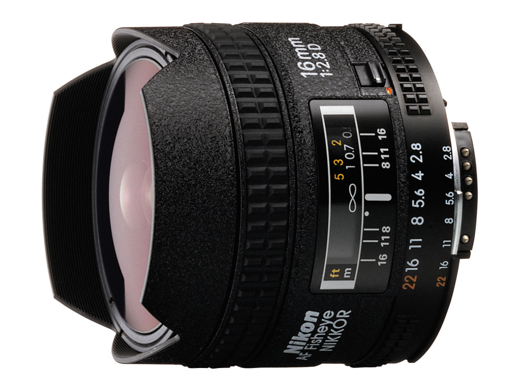 Nikon Nikkor 16 mm f/2.8 AF D Fish-eye - Dostawa GRATIS!