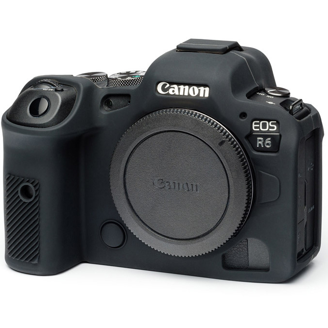 EasyCover osłona gumowa dla Canon EOS R5 / R6 czarna (w magazynie!)