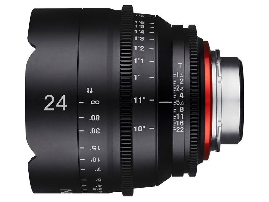 Samyang 24 mm T1.5 FF CINE XEEN / Canon - Dostawa GRATIS!