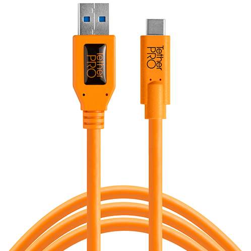 Tethertools KABEL USB 3.0 to USB-C 4,60m pomarańczowy (CUC3215-ORG) (w magazynie!)