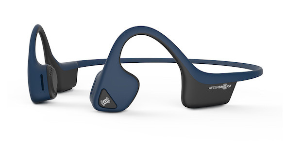 Aftershokz Trekz Air z technologią przewodnictwa kostnego midnight blue (niebieskie)