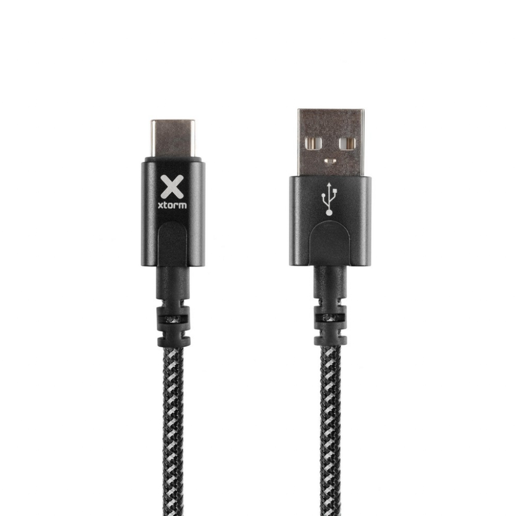 Xtorm Kabel USB- USB-C (1m) czarny (wysyłamy 1-2 dni)