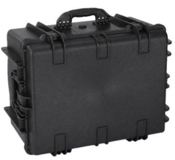 BoxCase Twarda walizka BC-584 z gąbką czarna (584433)