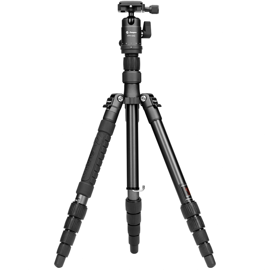 Fotopro X-go Gecko z głowicą kulową FPH-42Q - czarny (w magazynie!)