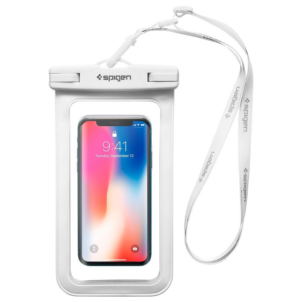 Spigen SGP Wodoszczelne etui Velo A600 dla smartfonów do 6 cali białe (w magazynie!)