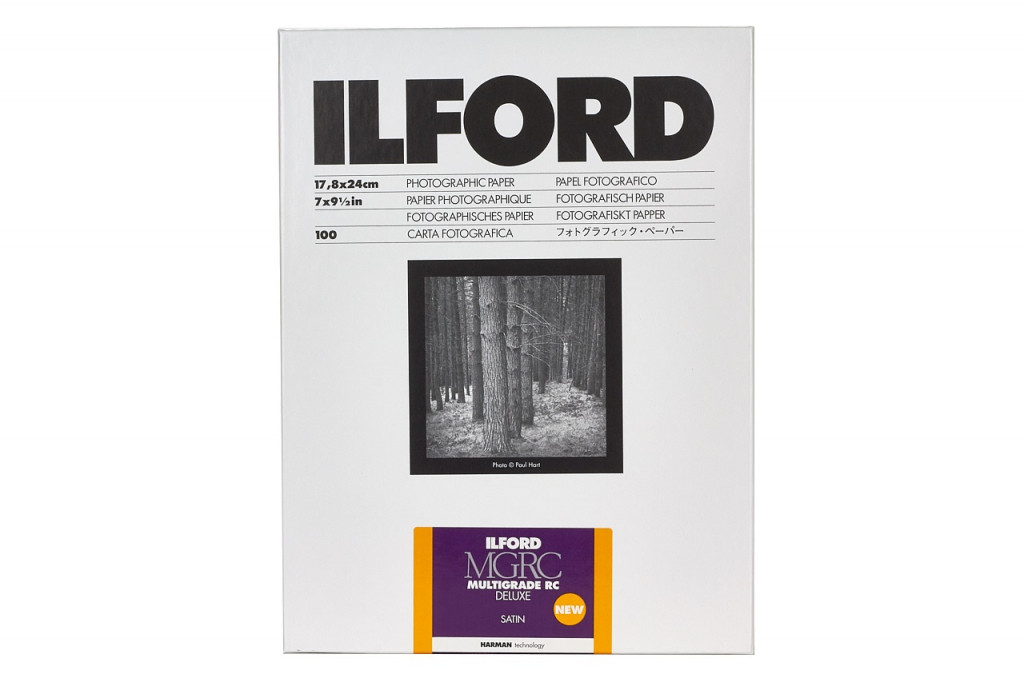 Ilford MGD V Deluxe 18X24/25 - 25M Satyna (w magazynie!)