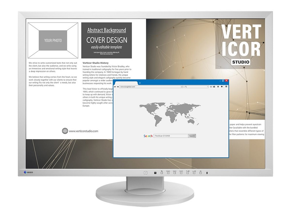 Eizo FlexScan EV2430 szary