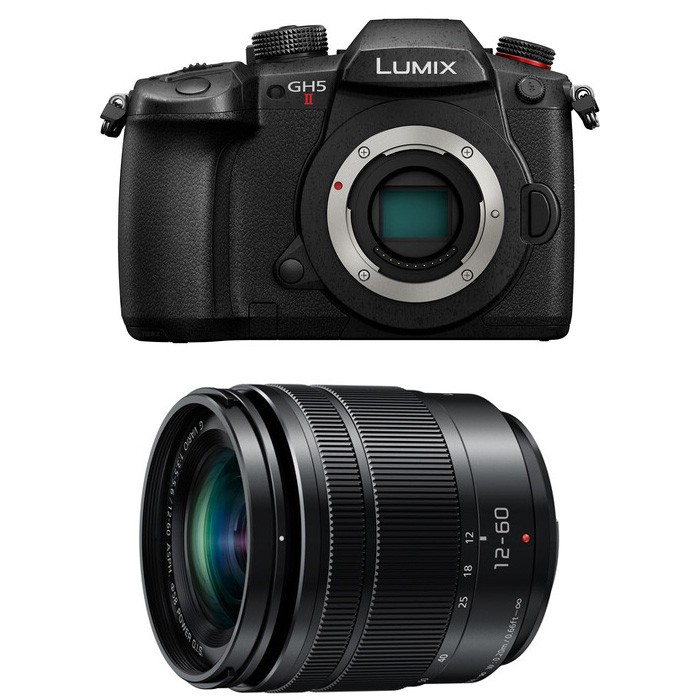 Panasonic Lumix DC-GH5M2E + ob. 12-60 f/3.5-5.6 (FS12060) - Dostawa GRATIS!