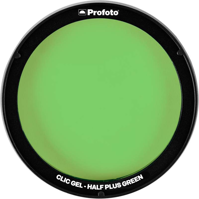 Profoto Clic Gel Half Plus Green do lampy C1 (w magazynie!)