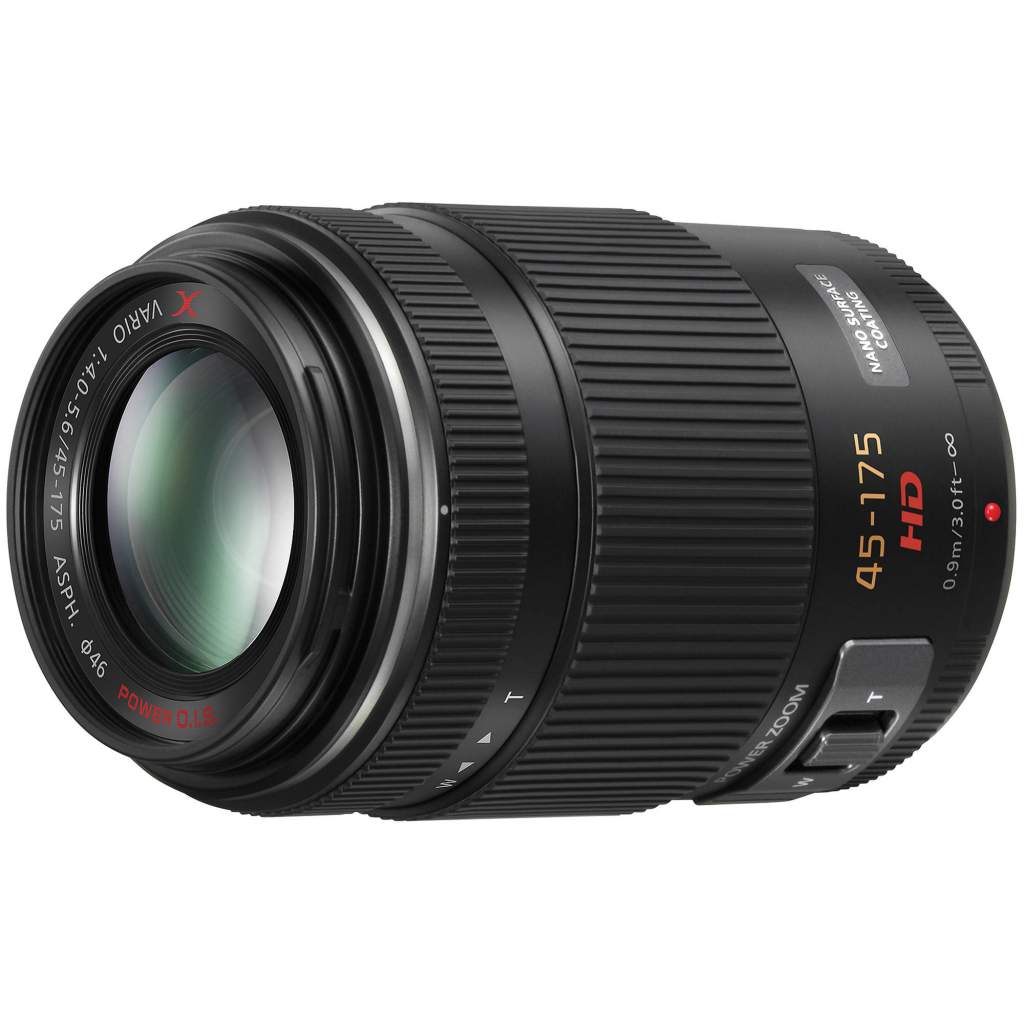 Panasonic LUMIX G X VARIO 45-175 mm f/4.0-f/5.6 ASPH. POWER O.I.S. czarny - Dostawa GRATIS!