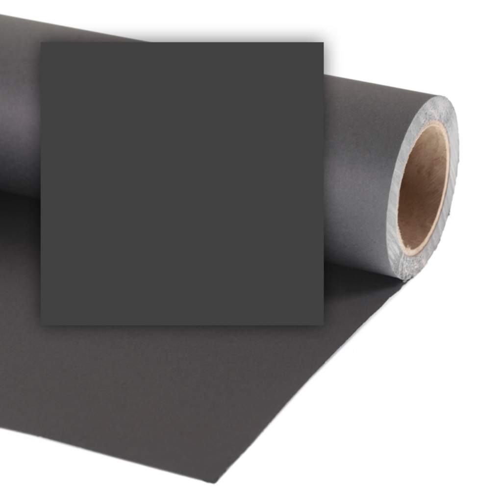 Colorama kartonowe 1,35x11m - Black (wysyłamy 1-2 dni)