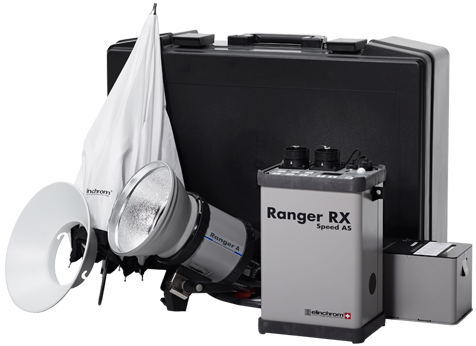 Elinchrom Zestaw Ranger RX SPEED AS z głowicą A - Dostawa GRATIS!