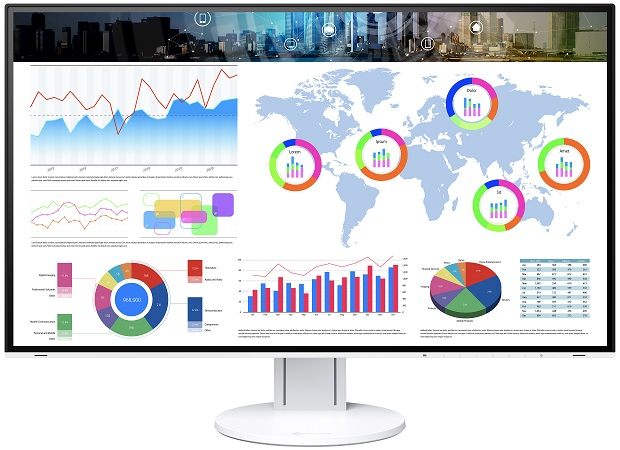 Eizo FlexScan EV3285 biały (wysyłamy 1-2 dni) - Dostawa GRATIS!