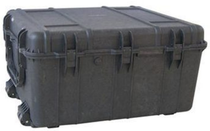 BoxCase Twarda walizka BC-786 z gąbką czarna (783693) - Dostawa GRATIS!