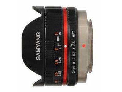 Samyang 7.5 mm f/3.5 UMC Fish-eye / micro 4/3 czarny