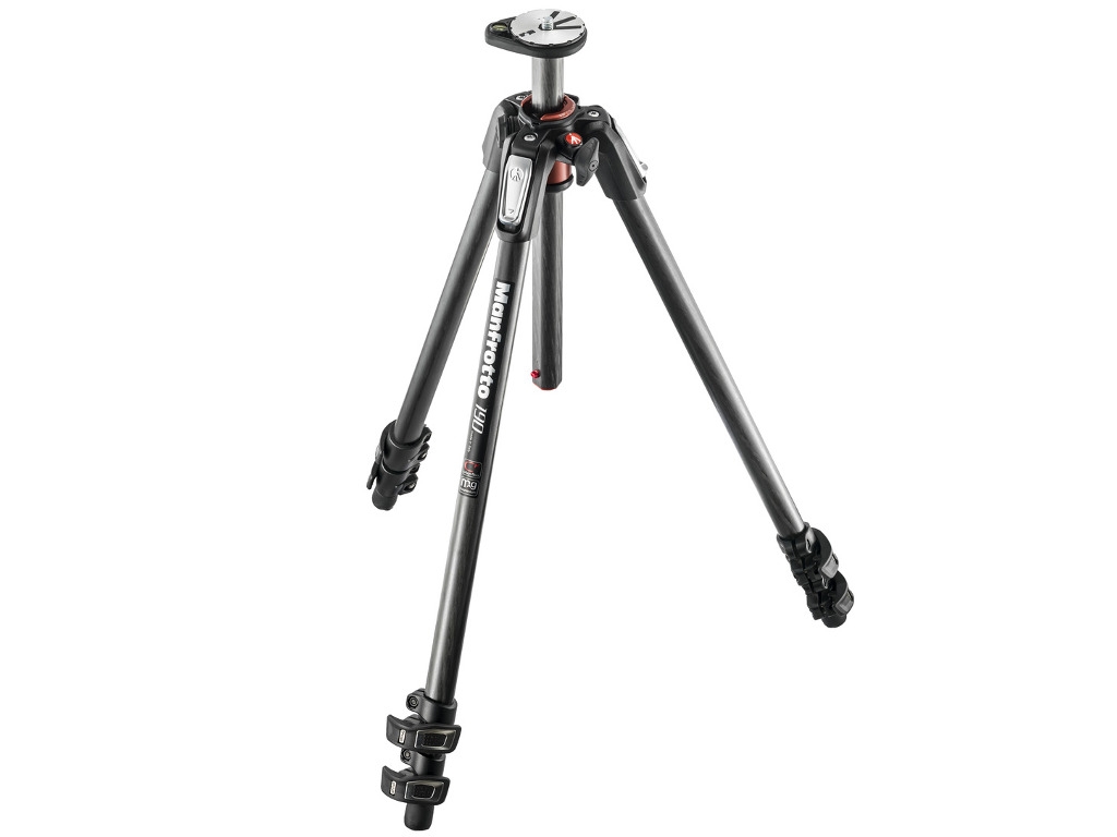 Manfrotto MT190CXPRO3, 3 sekcje, węglowy, kolumna 90 st. bez głowicy (w magazynie!) - Dostawa GRATIS!