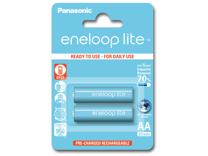 Panasonic Eneloop LITE AA 950 mAh 3000 cykli 2szt. (w magazynie!)