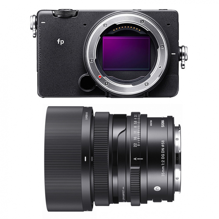 Sigma fp + Sigma C 65 mm F2 DG DN L Mount (seria I) - Dostawa GRATIS!