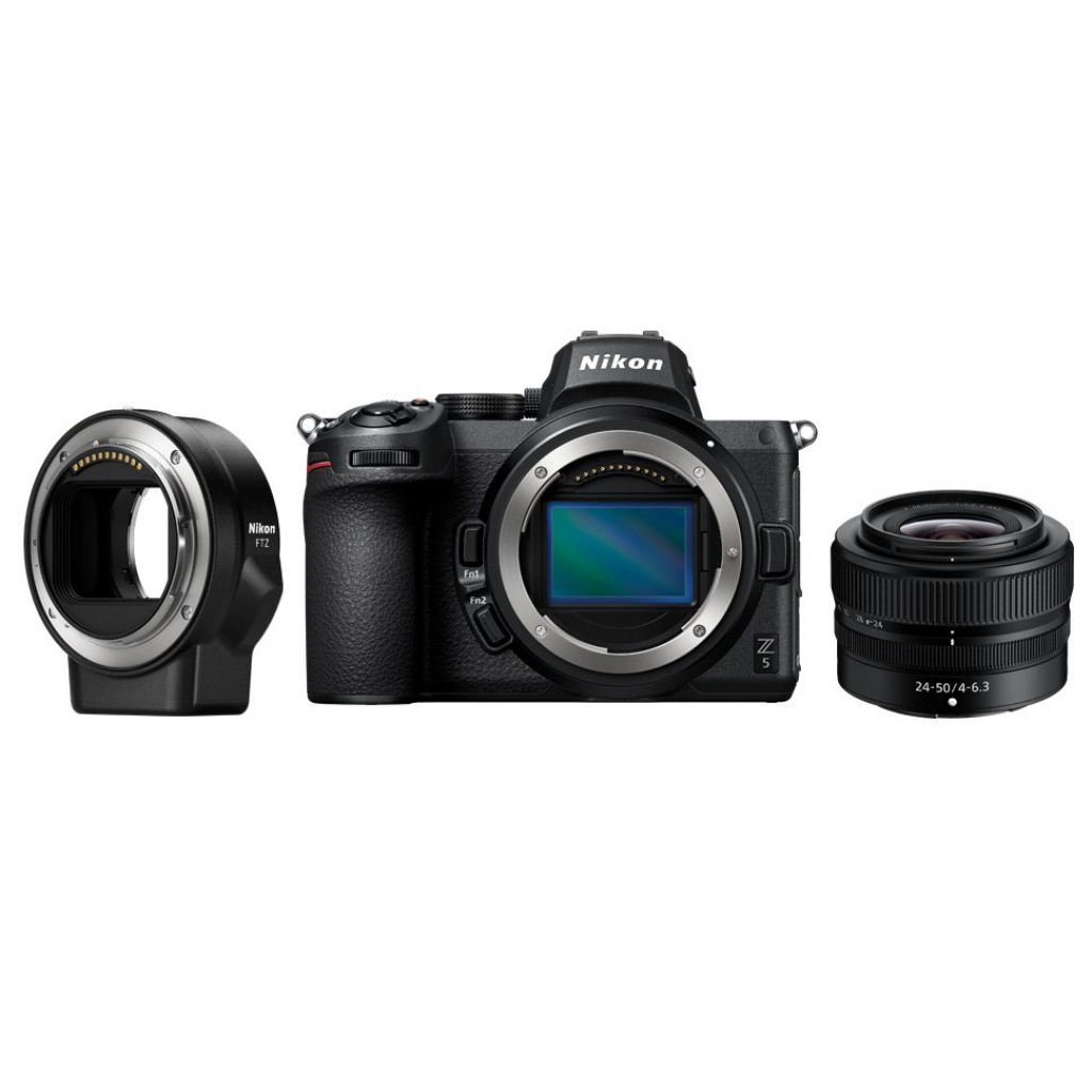 Nikon Z5 + 24-50 + adapter - Dostawa GRATIS!