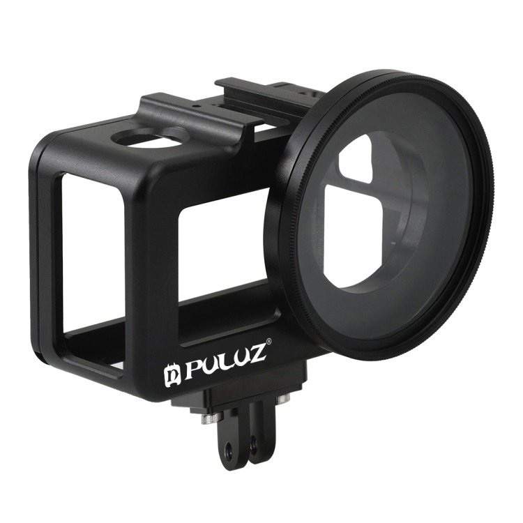 Puluz Aluminiowa obudowa z filtrem UV do DJI Osmo Action