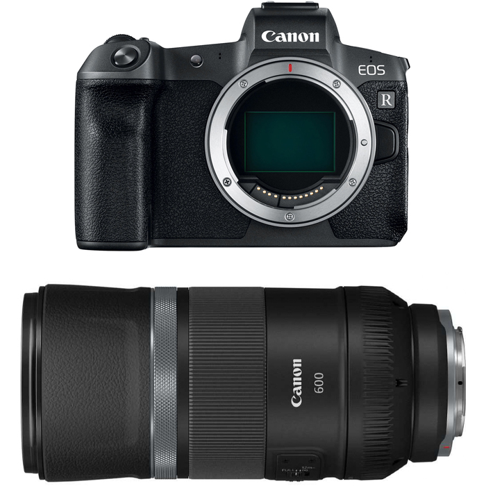 Canon Zestaw EOS R body bez adaptera + RF 600 f 11 IS STM (w magazynie!) - Dostawa GRATIS!