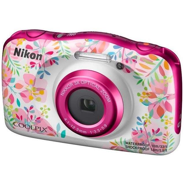 Nikon COOLPIX W150 kwiaty + plecak