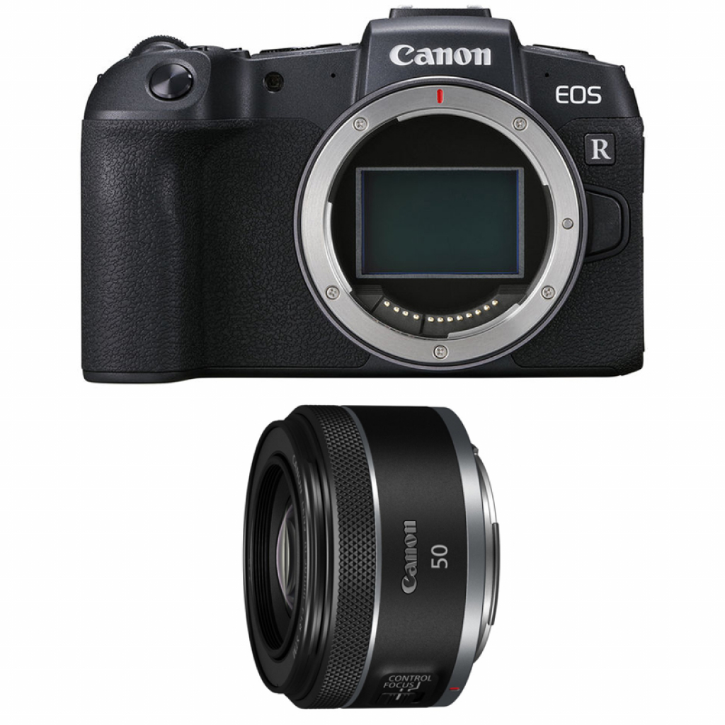 Canon Zestaw EOS RP body + RF 50 F 1.8 STM (w magazynie!) - Dostawa GRATIS!